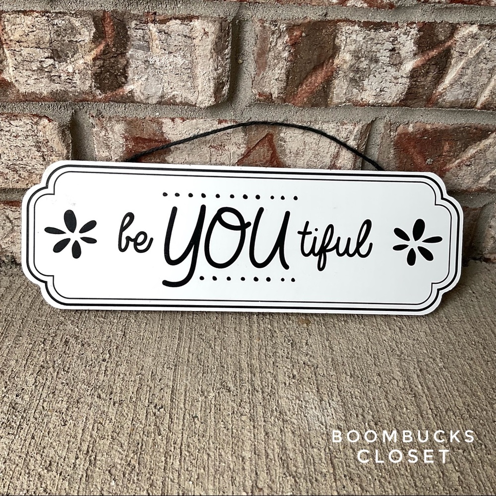 Beyoutiful wood plaque wall art creative products